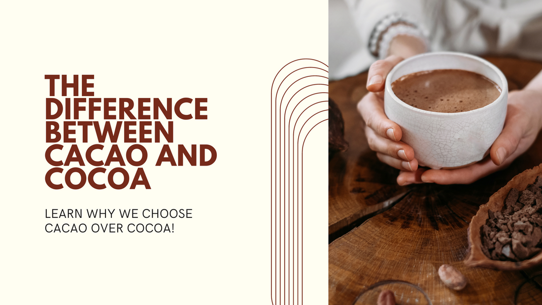 The Difference between Cacao and cocoa