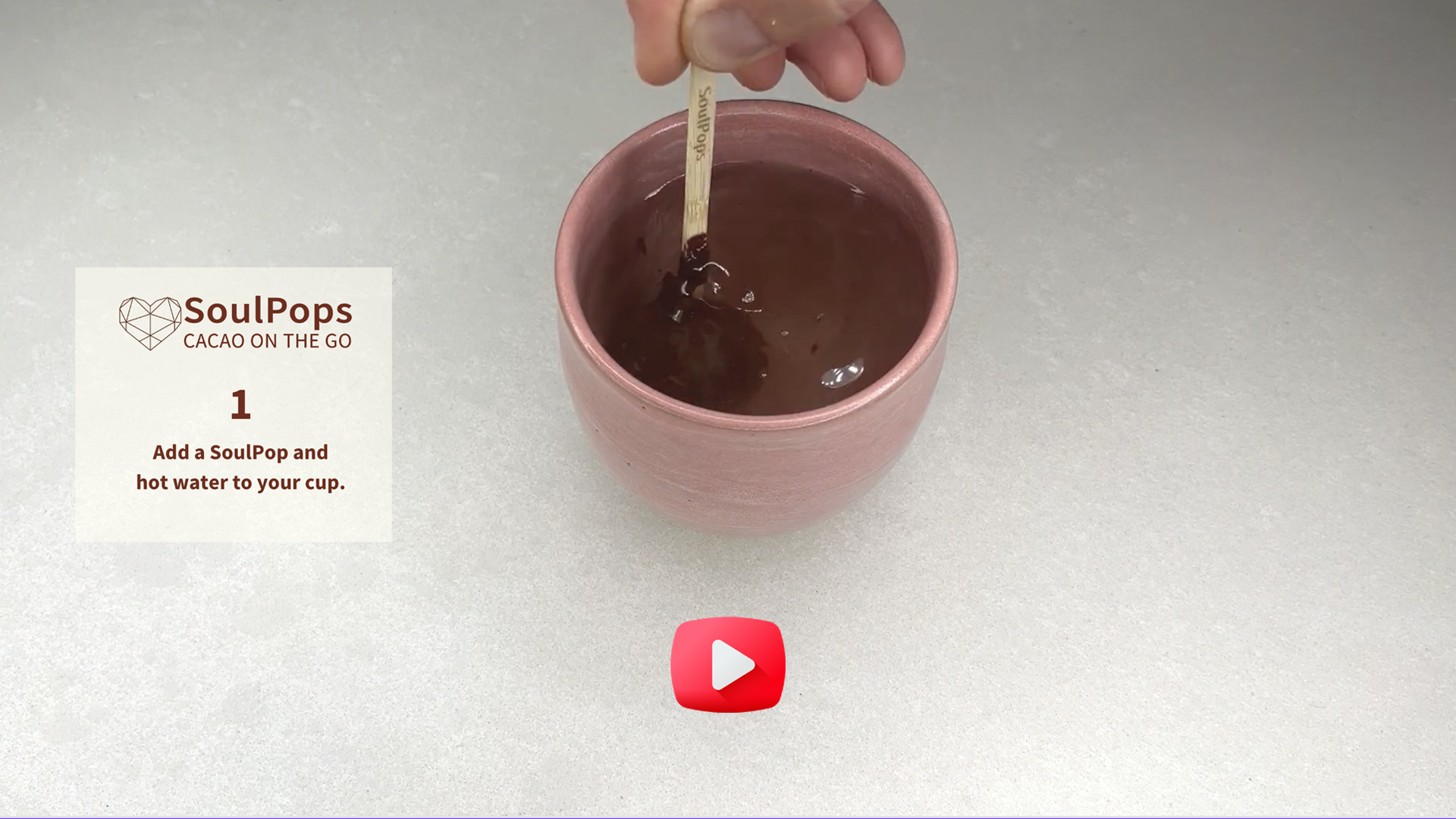 Load video: How to prepare soulpops cacao in 3 easy steps